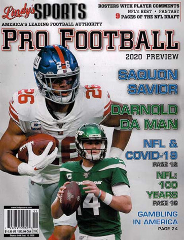 Lindys Sports Pro Football - Giants and Jets